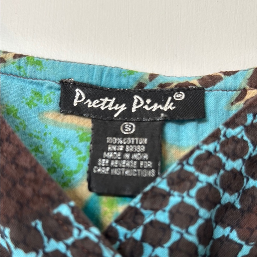 Patterned Ruffle Layered Sundress Dress - Picture 2 of 8